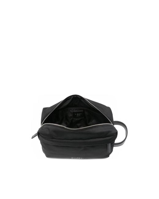 Givenchy Black Zip Essential Toilet Pouch for men