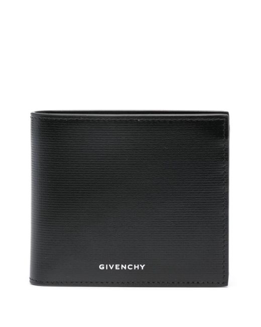 Givenchy Black 4G Classic Leather Wallet for men