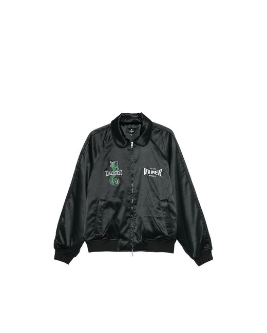 Represent Black Jacket Zip-Front for men