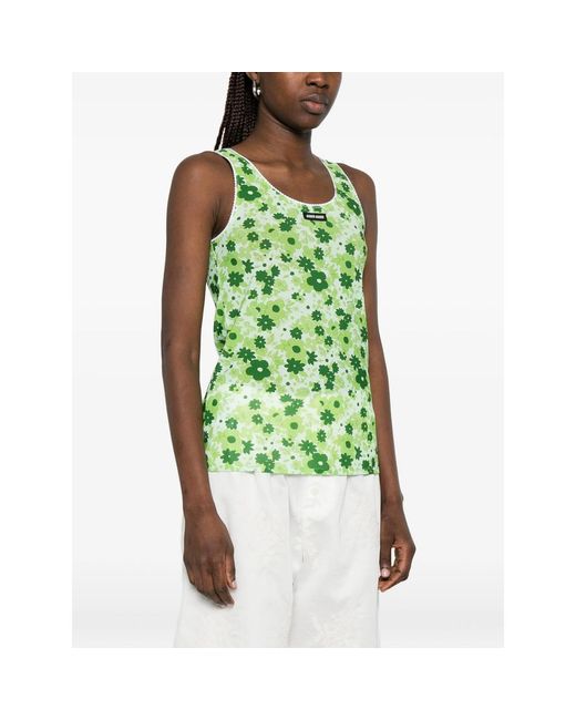 Miu Miu Green Tops