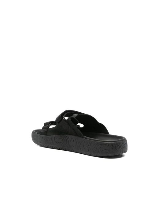 Veja Black Sliders for men