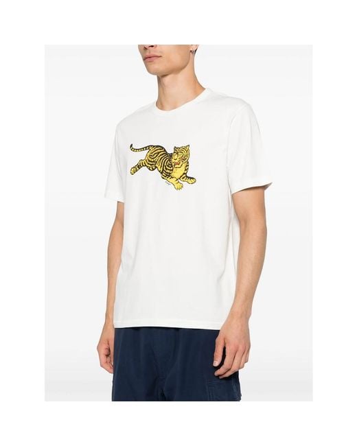 KENZO White T-Shirts & Vests for men