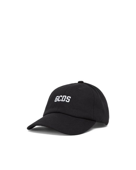 Gcds Black Logo Baseball Cap for men