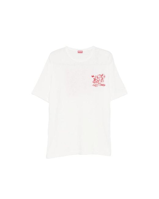 KENZO White T Shirts for men