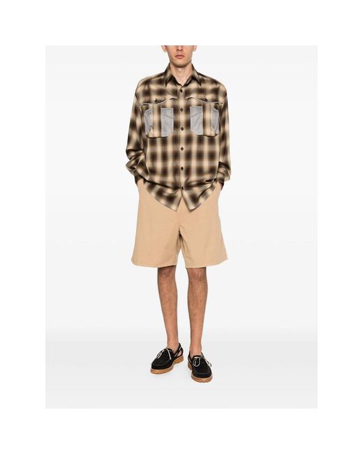 Carhartt Natural Bermuda Shorts Cotton for men