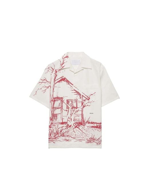 Prada Pink Shirts for men