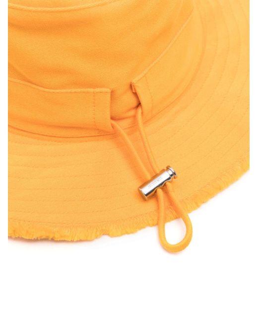 Jacquemus Yellow Hats for men