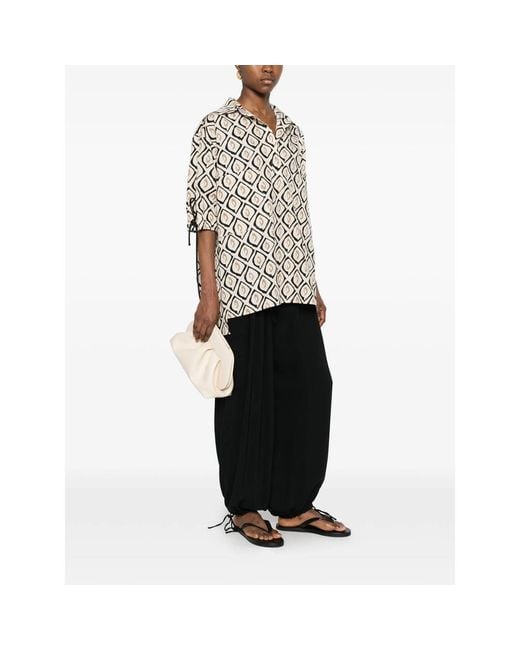 Max Mara White Blouses