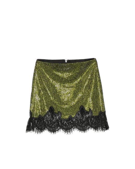 Self-Portrait Green Skirts