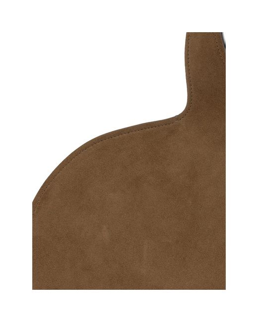 Coperni Brown 'Double Heart' Tote Bag
