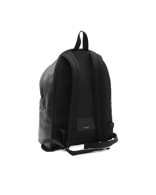 Saint Laurent Black Backpacks for men