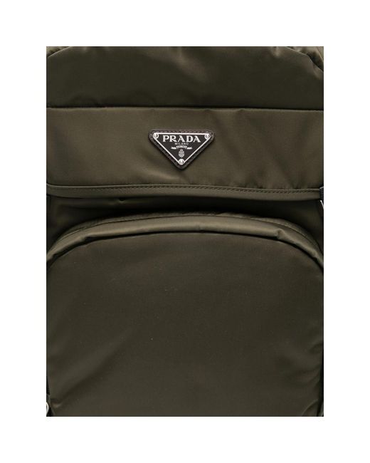 Prada Green Backpacks for men