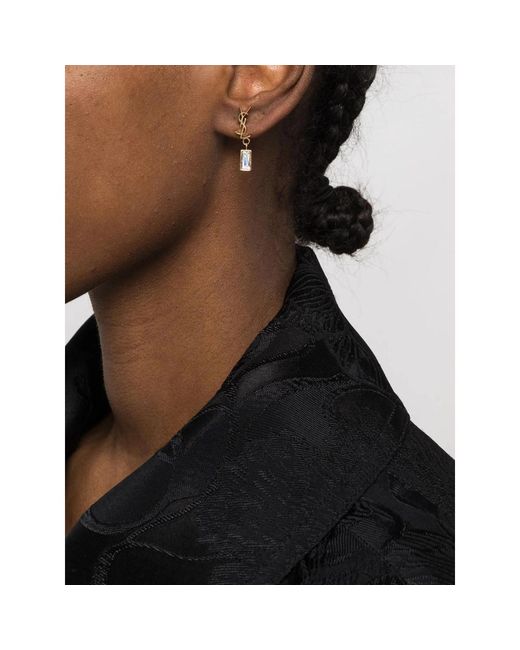 Saint Laurent Metallic Earrings