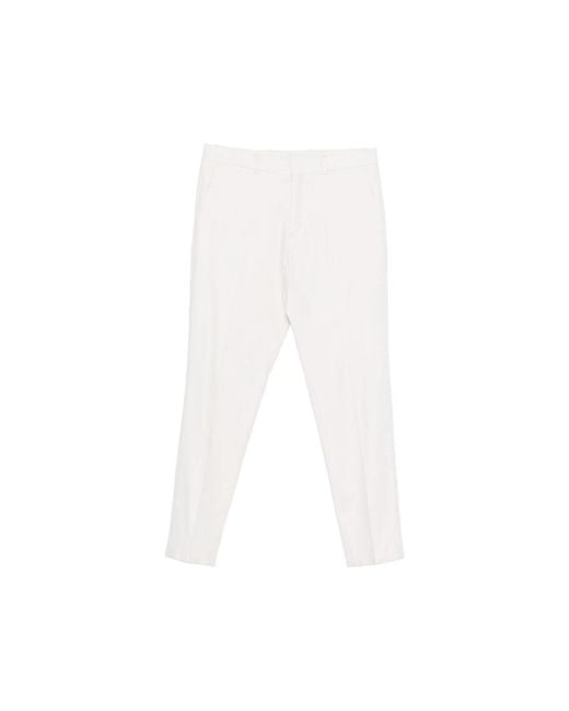 Calvin Klein White Suit Trousers for men