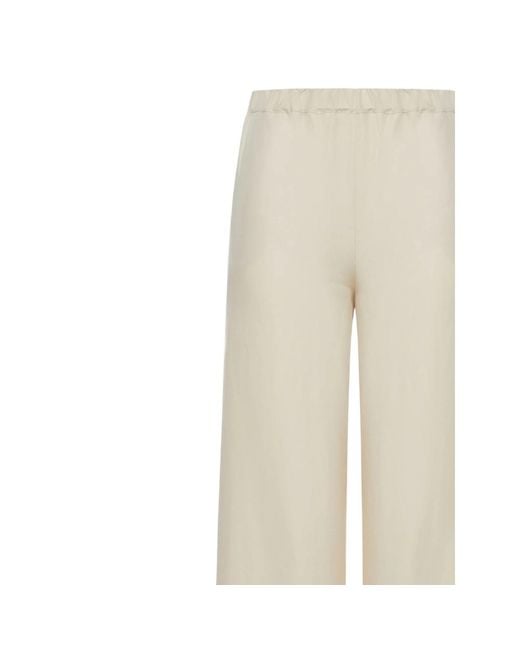 Max Mara Natural Straight Trousers