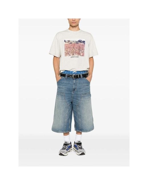 Carne Bollente White Graphic-Print T-Shirt for men