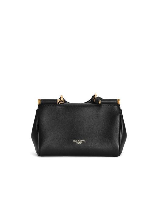 Dolce & Gabbana Black Satchels & Cross Body Bags