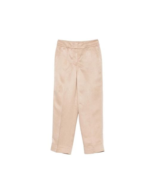 Peserico Natural Pants Neutral