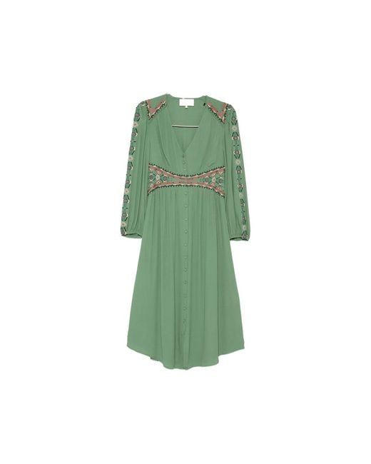 Ba&sh Green Midi Dresses