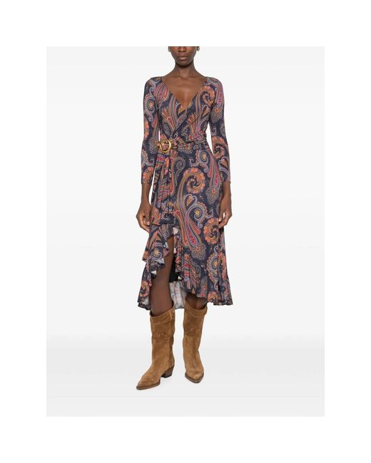 Etro Brown Dresses
