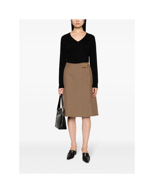Vince Black Weekend V-Neck Sweater