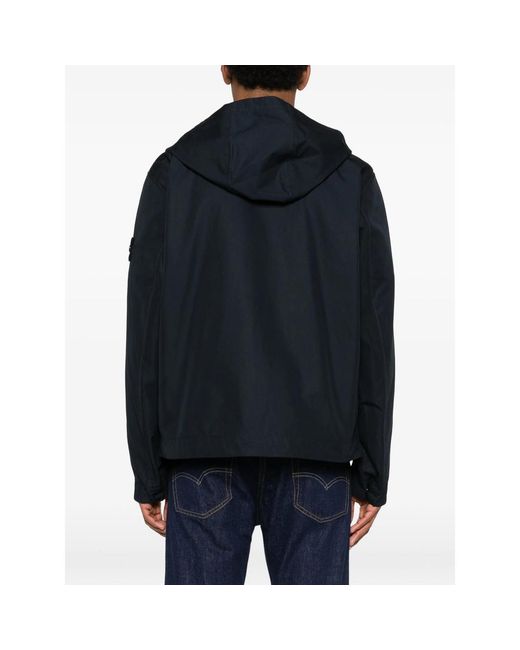 Stone Island Black Outerwears for men