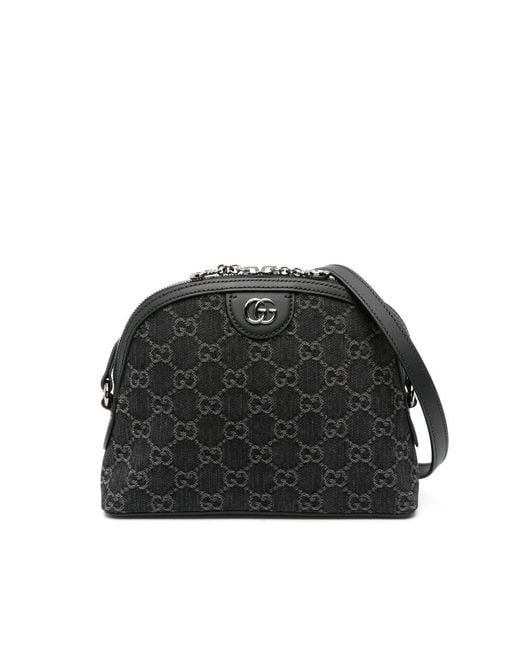 Gucci Black Small Ophidia Gg Crossbody Bag