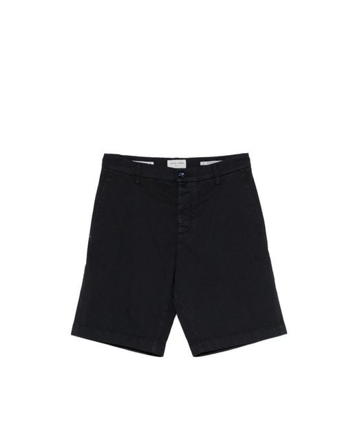 Jacob Cohen Black Side-Pocket Shorts for men