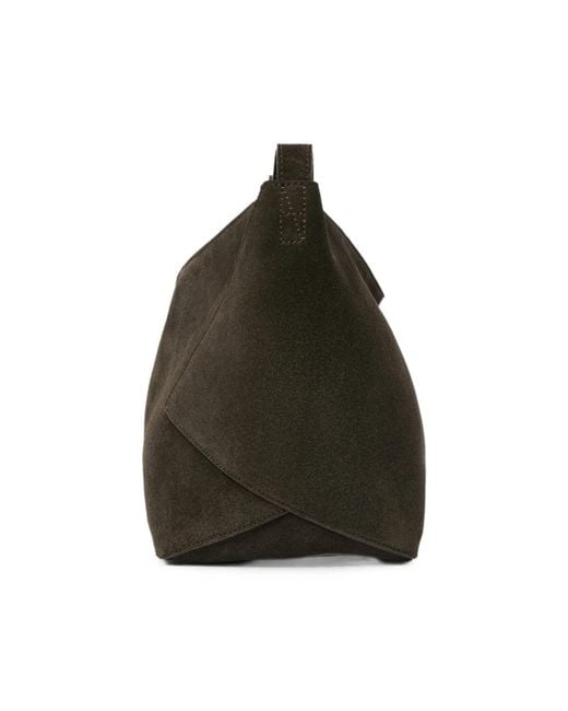 Studio Nicholson Black Hagu Leather Shoulder Bag for men