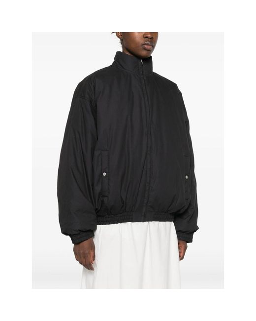LAMRONS Black Zip-Up Jacket