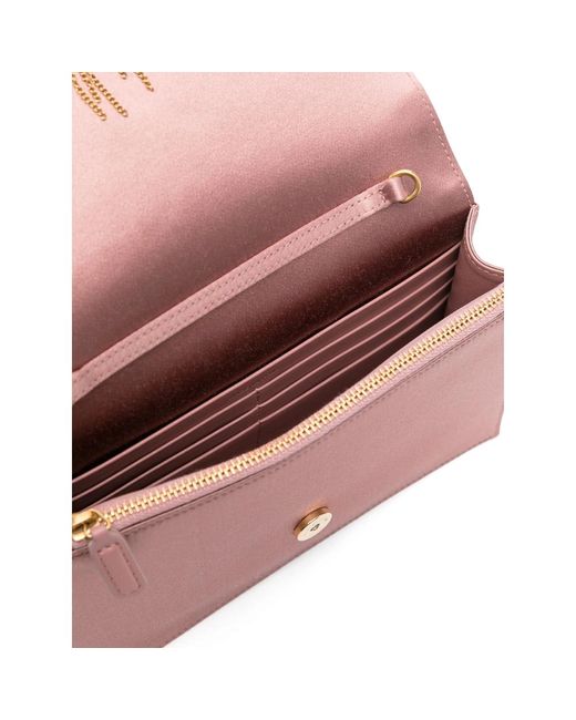 Saint Laurent Pink Clutch Bags