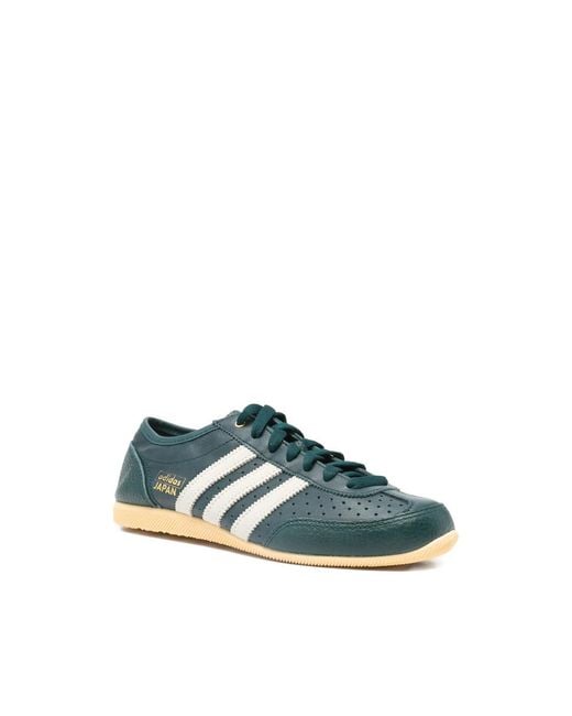 Adidas Blue Sneakers With Perforated Detailing