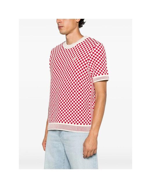 Casablanca Red T-Shirts And Vests for men
