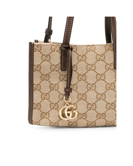 Gucci Black Gg Supreme Ophidia Tote Bag