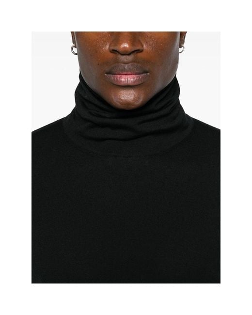 GOES BOTANICAL Black Dolcevita Sweater for men
