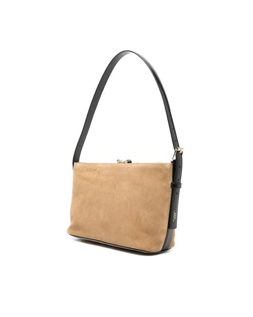 A.P.C. Natural A. P.C. Suede Zip-Fastening Shoulder Bag