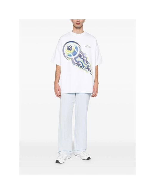 Casablanca Blue T Shirts for men