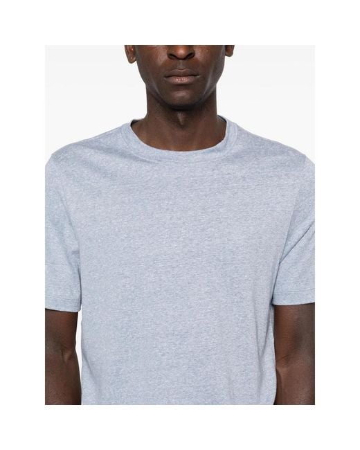 Brunello Cucinelli Blue T-Shirts & Vests for men