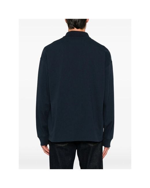 A.P.C. Blue Polo Shirts for men