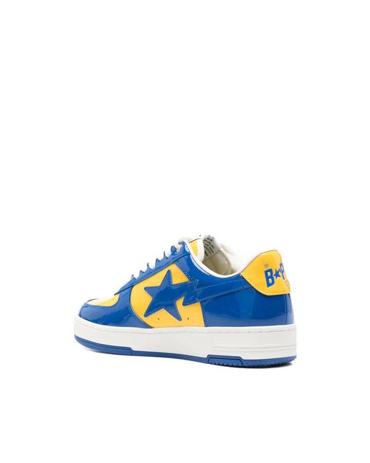 A Bathing Ape Blue Sneakers for men
