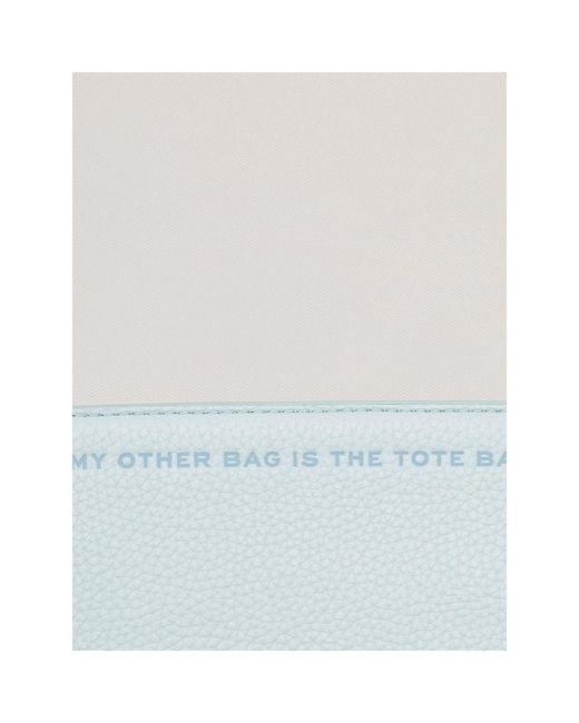 Marc Jacobs Blue The Leather Mini Bag