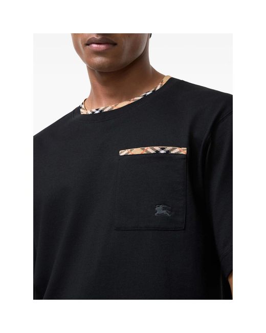Burberry Black T-Shirts & Vests for men
