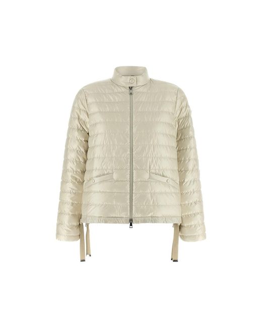 Moncler Natural Outerwears Neutral