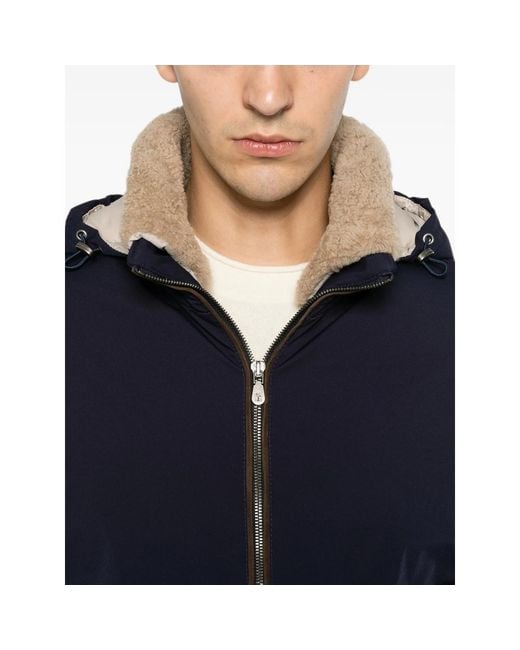 Brunello Cucinelli Blue Jackets for men
