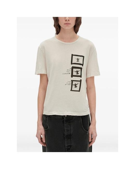 Ann Demeulemeester Natural Neutrals Tops