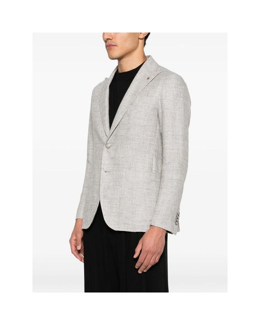 Tagliatore Gray Jacket for men