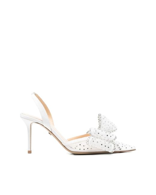 Mach & Mach White Boots