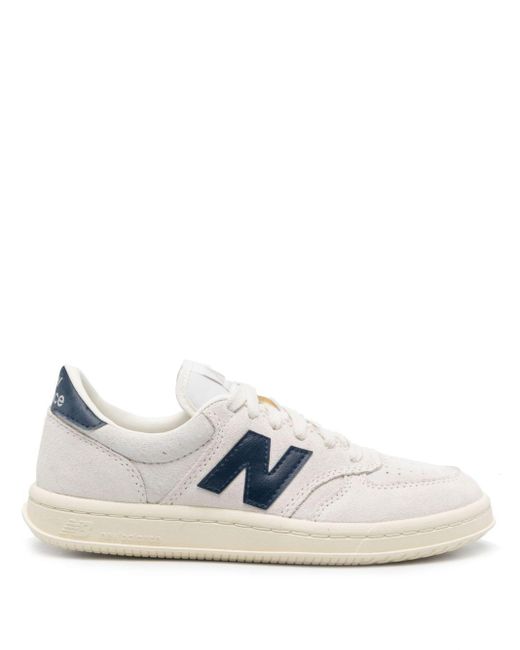 New Balance White T500 Sneakers