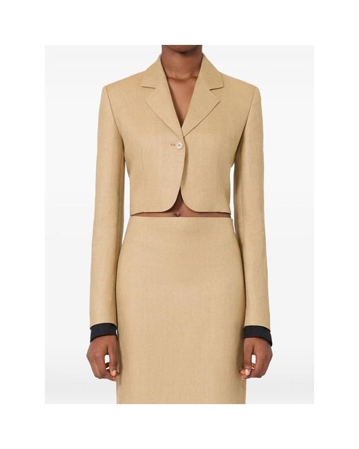 Max Mara Natural Neutrals Jackets