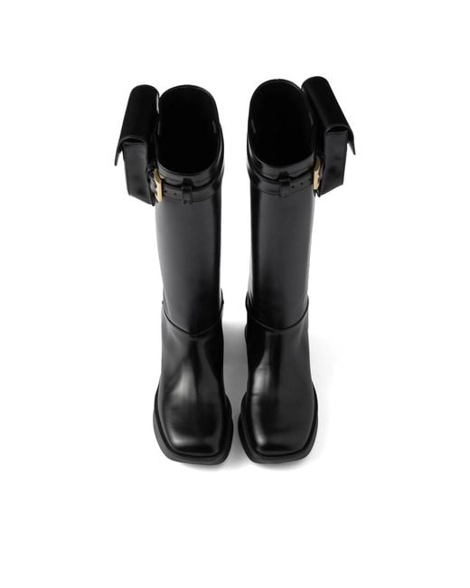 Prada Black Boots